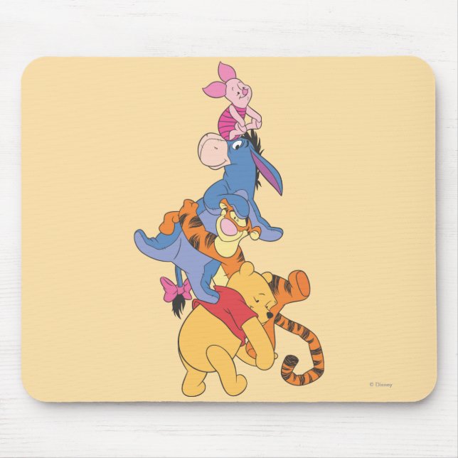 Pooh & Friends 8 Mouse Pad (Front)