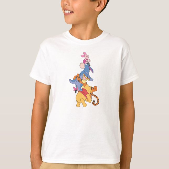 Pooh & Friends 8 T-Shirt (Front)
