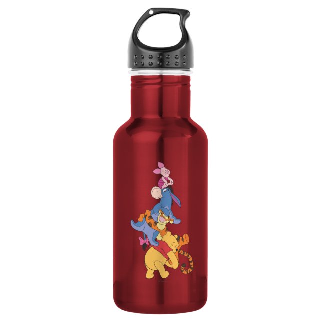Pooh & Friends 8 Water Bottle (Front)
