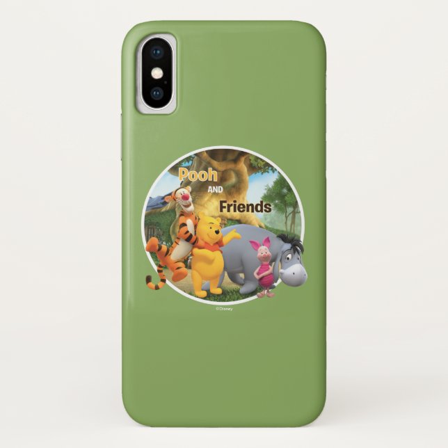 Pooh & Friends 9 Case-Mate iPhone Case (Back)