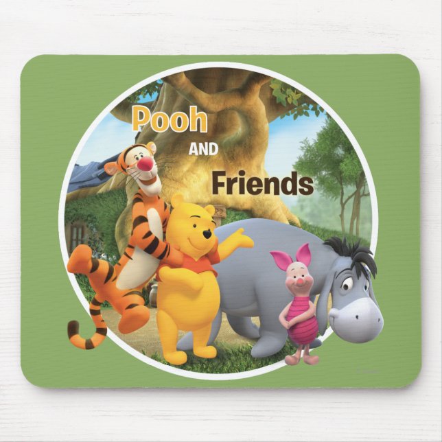 Pooh & Friends 9 Mouse Pad (Front)