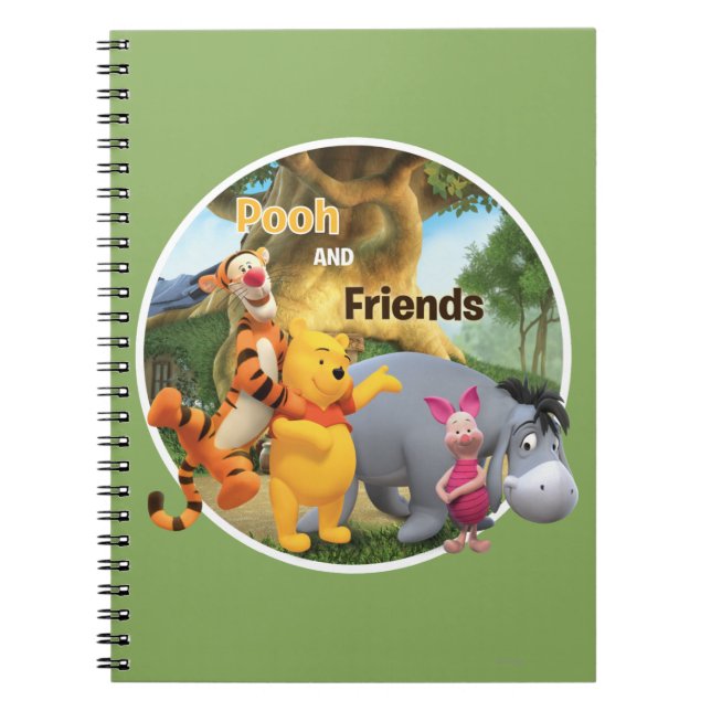 Pooh & Friends 9 Notebook (Front)