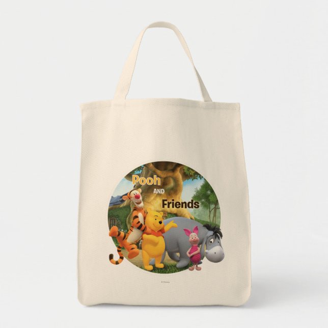 Pooh & Friends 9 Tote Bag (Front)