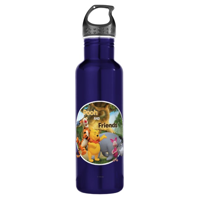 Pooh & Friends 9 Water Bottle (Front)