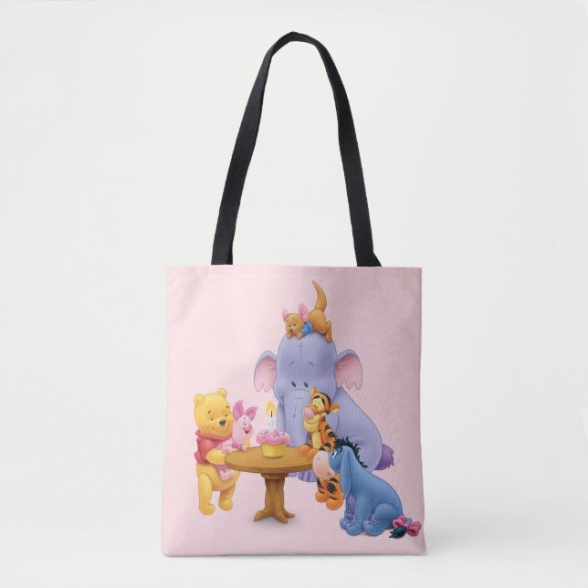 Pooh & Friends Birthday Tote Bag (Front)