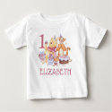 Pooh & Friends Watercolor | First Birthday Baby T-Shirt
