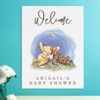 Pooh & Friends Watercolor Welcome Baby Shower