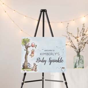 Pooh & Friends Watercolor Welcome Baby Sprinkle Foam Board