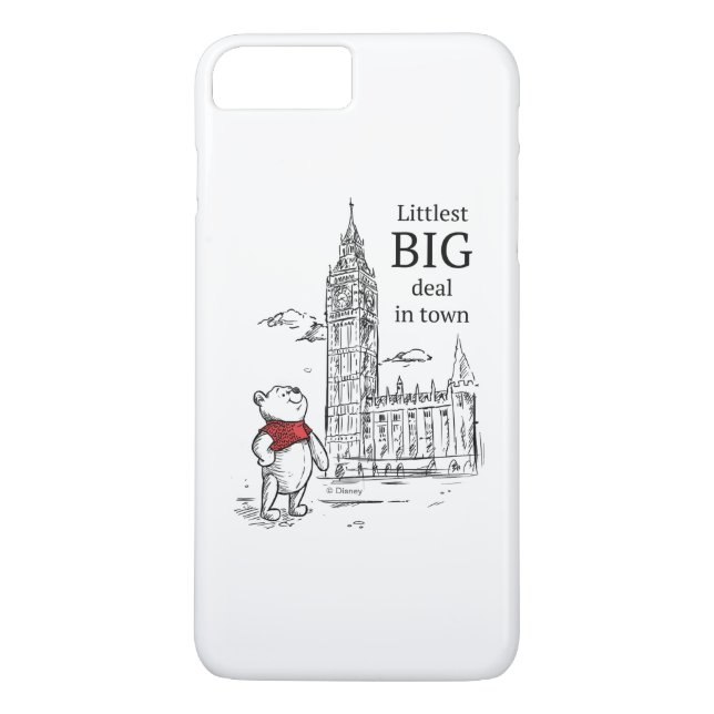 Pooh | Littlest Big Deal in Town Case-Mate iPhone Case (Back)