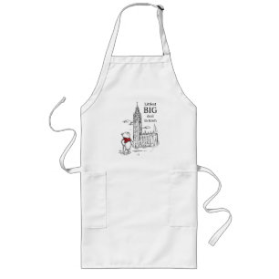 Pooh   Littlest Big Deal in Town Long Apron