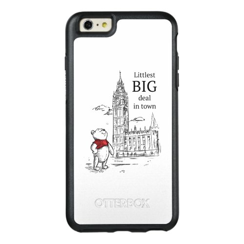 Pooh  Littlest Big Deal in Town OtterBox iPhone 66s Plus Case