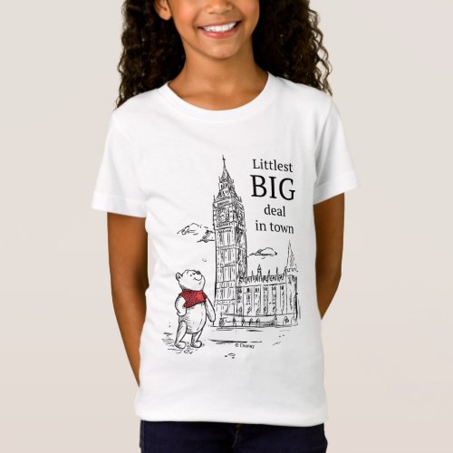 Pooh  Littlest Big Deal in Town T_Shirt