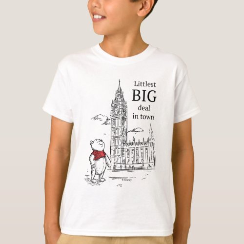 Pooh  Littlest Big Deal in Town T_Shirt