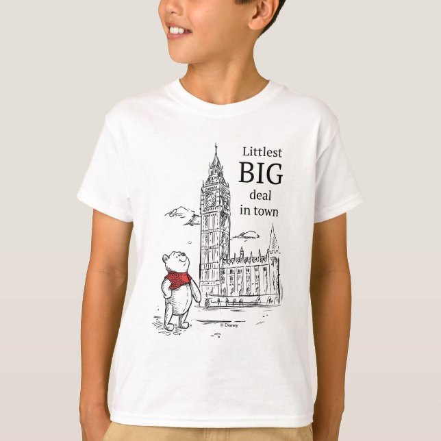 Pooh | Littlest Big Deal in Town T-Shirt (Front)