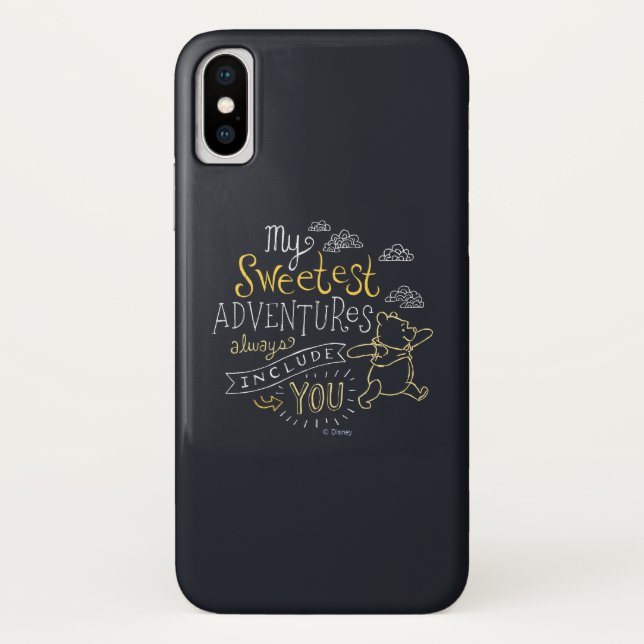 Pooh | My Sweetest Adventures Case-Mate iPhone Case (Back)