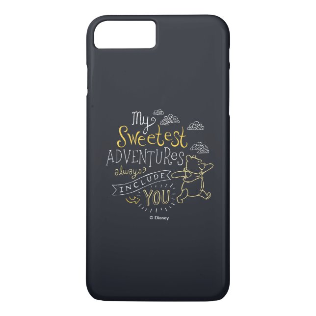 Pooh | My Sweetest Adventures Case-Mate iPhone Case (Back)
