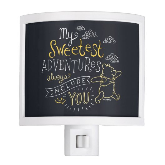 Pooh | My Sweetest Adventures Night Light (Front)