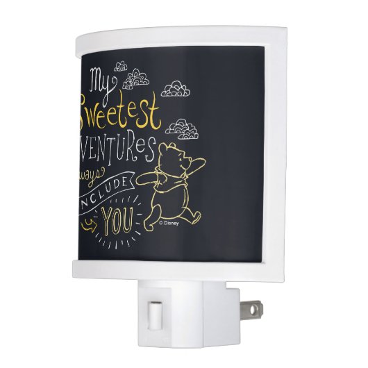 Pooh | My Sweetest Adventures Night Light (Left)