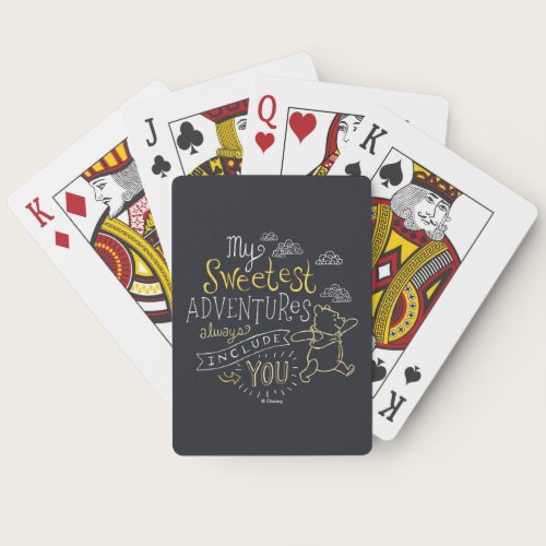 Pooh | My Sweetest Adventures Playing Cards Pooh | My Sweetest Adventures Playing Cards