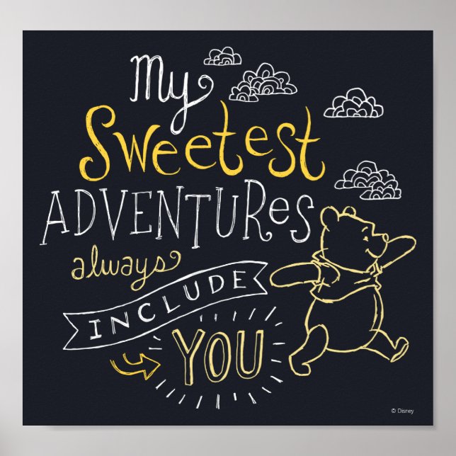Pooh | My Sweetest Adventures Poster (Front)