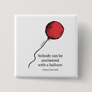 Pooh   Nobody Can be Uncheered with a Balloon Button