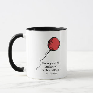 Pooh   Nobody Can be Uncheered with a Balloon Mug