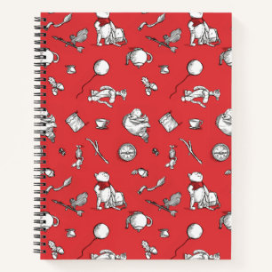 Pooh & Pals   A Case of Important Things Pattern Notebook