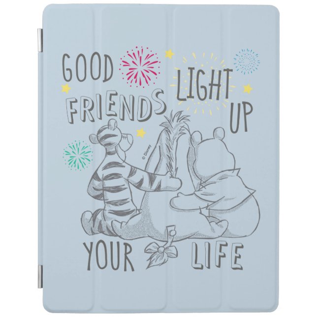 Pooh & Pals | Friends Light Up Your Life iPad Smart Cover (Front)
