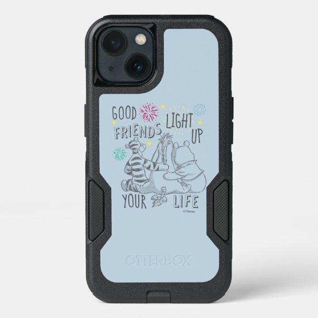 Pooh & Pals | Friends Light Up Your Life Otterbox iPhone Case (Back)