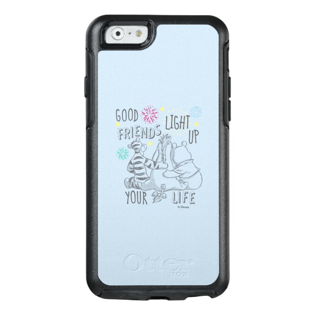 Pooh & Pals | Friends Light Up Your Life Otterbox iPhone Case (Back)