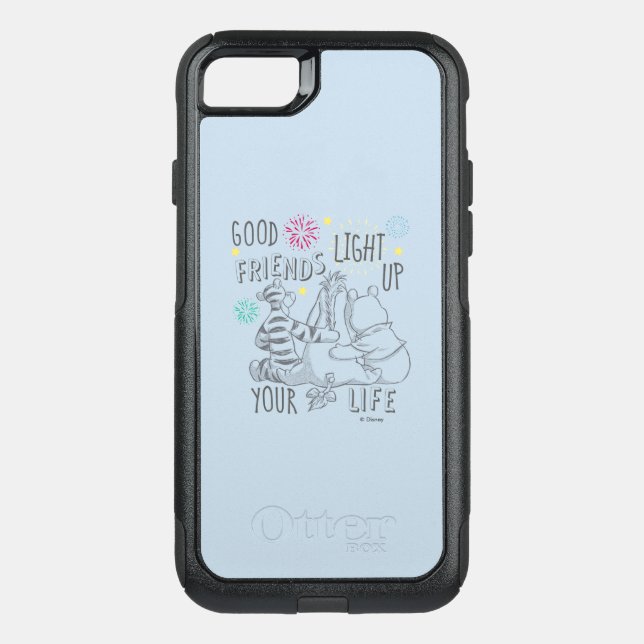 Pooh & Pals | Friends Light Up Your Life Otterbox iPhone Case (Back)