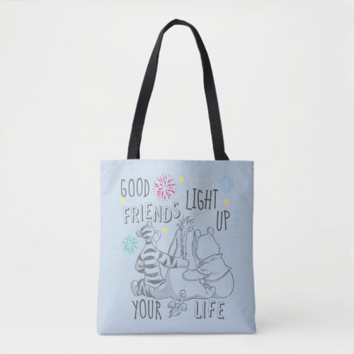 Pooh  Pals  Friends Light Up Your Life Tote Bag