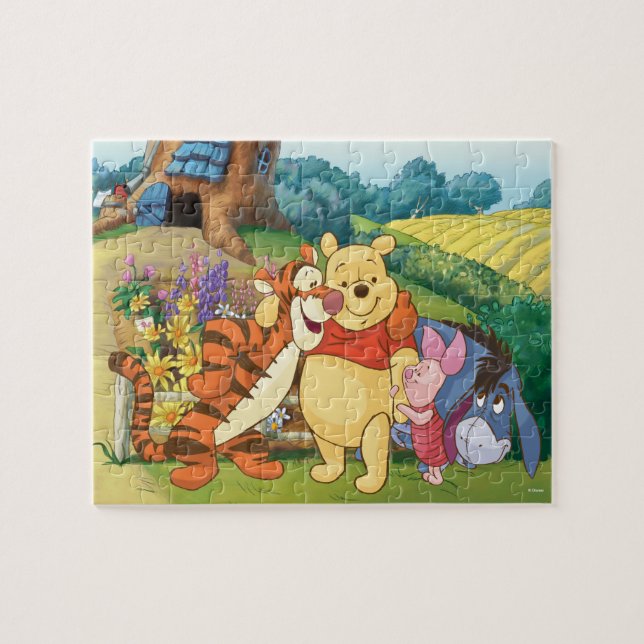 Pooh & Pals Group Hug Jigsaw Puzzle (Horizontal)