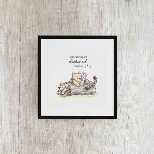 Pooh & Pals   Some Paths are Destined to Cross Poster