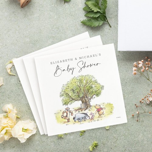 Pooh & Pals Watercolor Baby Shower