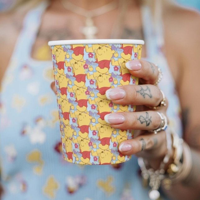 Pooh Paper Cups (Creator Uploaded)