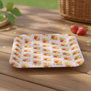 Pooh Paper Plates