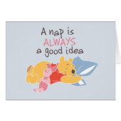 Pooh & Piglet | A Nap is Always a Good Idea (Front Horizontal)