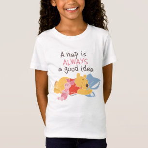 Pooh & Piglet   A Nap is Always a Good Idea T-Shirt