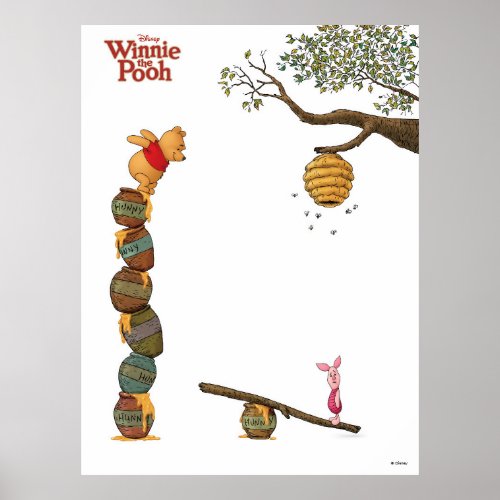 Pooh Piglet and Honey Pots  Movie Poster