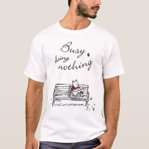 Pooh & Piglet Busy Doing Nothing T-Shirt
