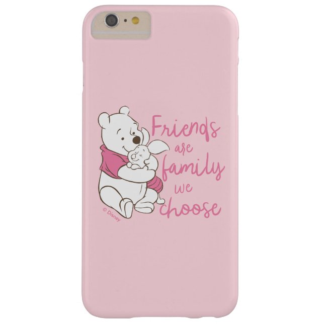 Pooh & Piglet | Friends are Family We Choose Case-Mate iPhone Case (Back)