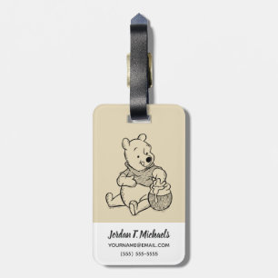 Pooh & Piglet It's Always an Adventure with You Luggage Tag