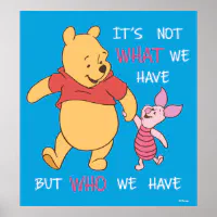 Pooh & Friends 5 Poster, Zazzle