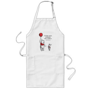 Pooh & Piglet Nobody Can Be Uncheered Long Apron