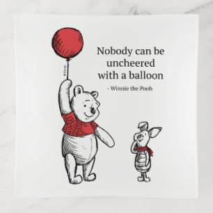 Pooh & Piglet   Nobody Can Be Uncheered Trinket Tray