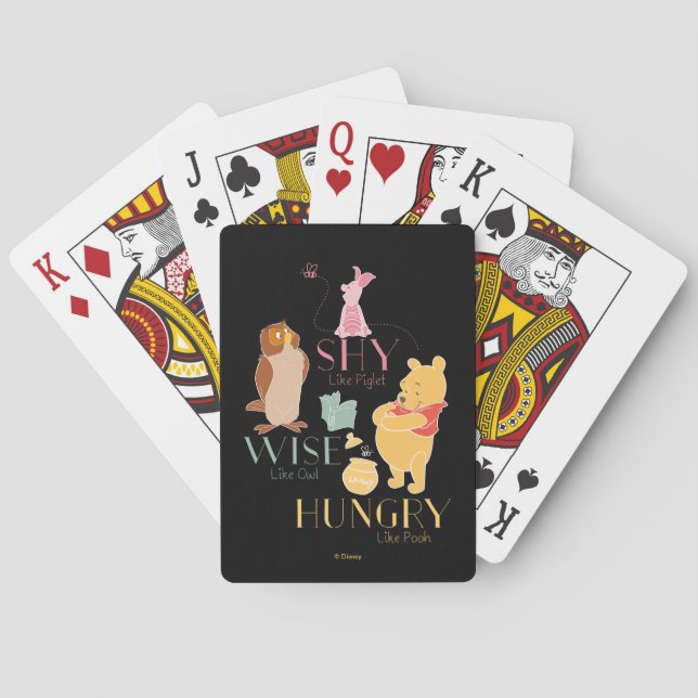 Pooh Playing Cards (Back)