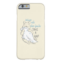 Pooh | Take a Nap Quote Barely There iPhone 6 Case
