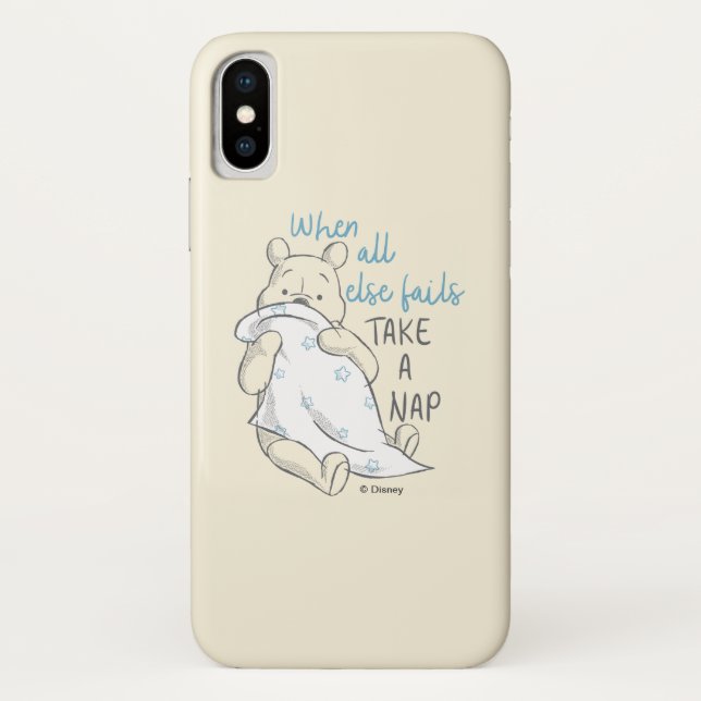 Pooh | Take a Nap Quote Case-Mate iPhone Case (Back)