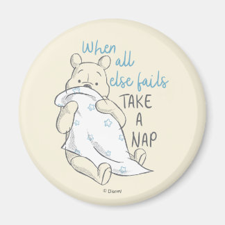 Pooh | Take a Nap Quote Magnet